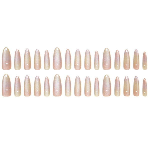 12 Sizes-24 Pcs Press On Nails MY078