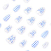 12 Sizes-24 Pcs Press On Nails JP4302