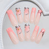 12 Sizes-24 Pcs Press On Nails Z1069