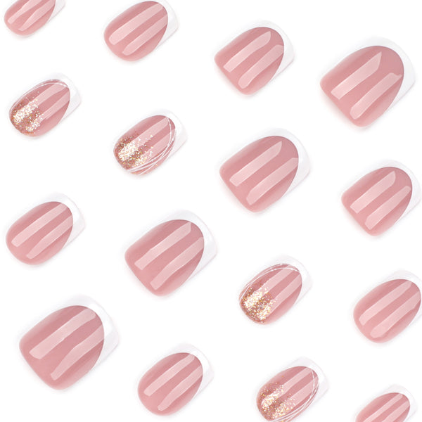 12 Sizes-24 Pcs Press On Nails JP3923
