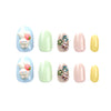 12 Sizes-24 Pcs Press On Nails JP2839