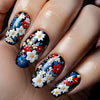 12 Sizes-24 Pcs Press On Nails Y1638