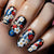 12 Sizes-24 Pcs Press On Nails Y1638