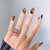 12 Sizes-24 Pcs Press On Nails JP1507