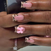 12 Sizes-24 Pcs Press On Nails C830
