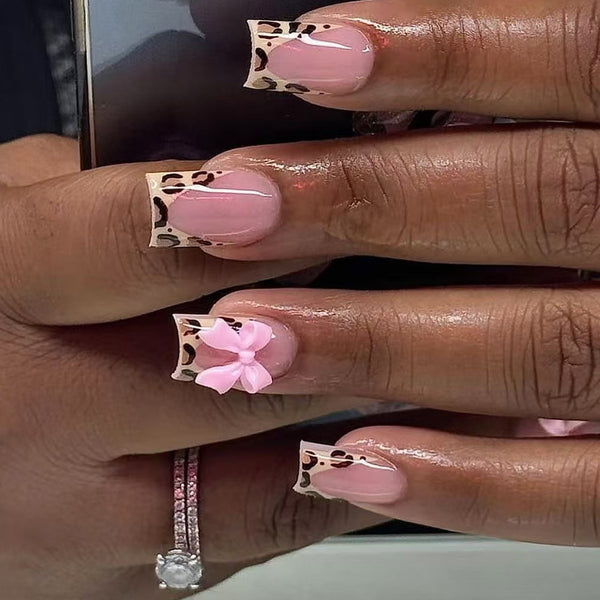12 Sizes-24 Pcs Press On Nails C830