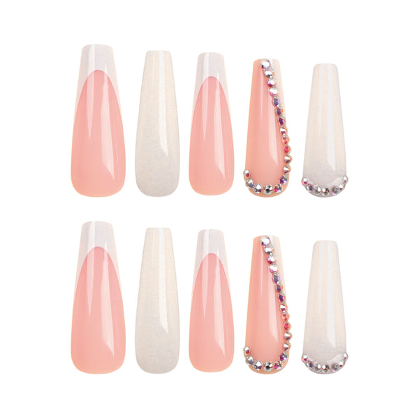 12 Sizes-24 Pcs Press On Nails JP3085