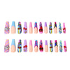 12 Sizes-24 Pcs Press On Nails Y083