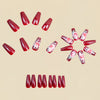 12 Sizes-24 Pcs Press On Nails Y1720