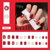 12 Sizes-24 Pcs Press On Nails R622