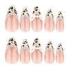 12 Sizes-24 Pcs Press On Nails JP4057