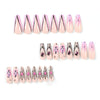 12 Sizes-24 Pcs Press On Nails JP2509
