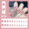 12 Sizes-24 Pcs Press On Nails Z243