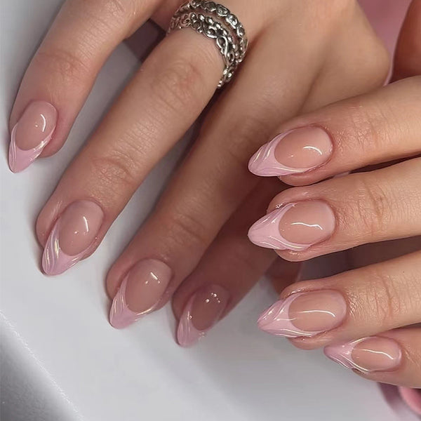 12 Sizes-24 Pcs Press On Nails W1648