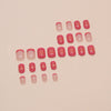 12 Sizes-24 Pcs Press On Nails W1669