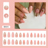 12 Sizes-24 Pcs Press On Nails W691