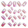 12 Sizes-24 Pcs Press On Nails Y1381