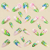 12 Sizes-24 Pcs Press On Nails Y1956