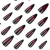 12 Sizes-24 Pcs Press On Nails JP4191