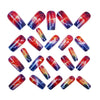 12 Sizes-24 Pcs Press On Nails Y1712