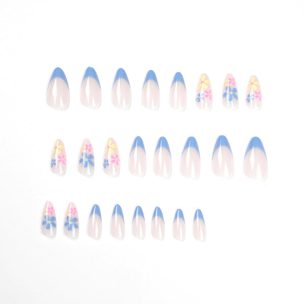 12 Sizes-24 Pcs Press On Nails JP1479