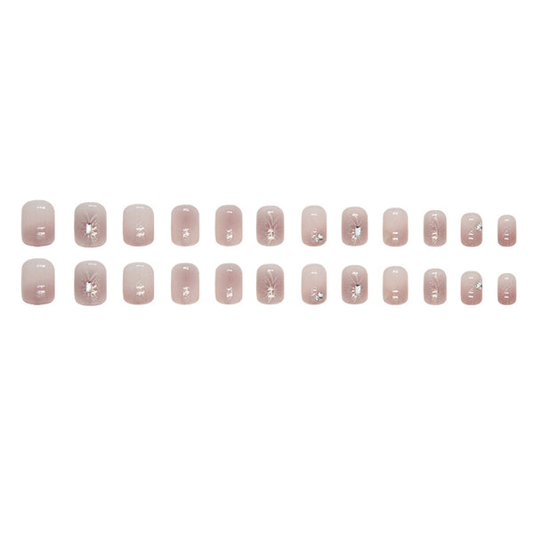 12 Sizes-24 Pcs Press On Nails Z798