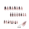 12 Sizes-24 Pcs Press On Nails JP4395