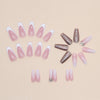 12 Sizes-24 Pcs Press On Nails Z648