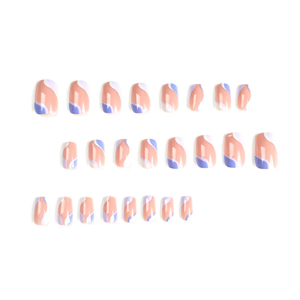 12 Sizes-24 Pcs Press On Nails JP2536