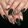 12 Sizes-24 Pcs Press On Nails C2108