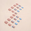 12 Sizes-24 Pcs Press On Nails W1106