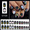 12 Sizes-24 Pcs Press On Nails C1123