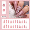 12 Sizes-24 Pcs Press On Nails W1488
