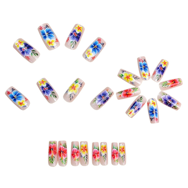 12 Sizes-24 Pcs Press On Nails y2088-24