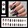 12 Sizes-24 Pcs Press On Nails W350