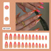 12 Sizes-24 Pcs Press On Nails W1649