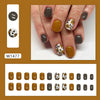 12 Sizes-24 Pcs Press On Nails W1477
