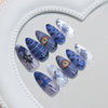 12 Sizes-24 PcsPress On Nails W2077