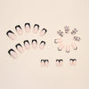 12 Sizes-24 Pcs Press On Nails W422