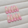 12 Sizes-24 Pcs Press On Nails Z914