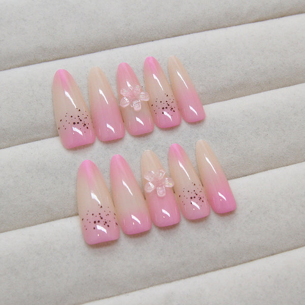 12 Sizes-24 Pcs Press On Nails Z914