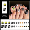 12 Sizes-24 Pcs Press On Nails C1102