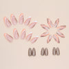12 Sizes-24 Pcs Press On Nails W458