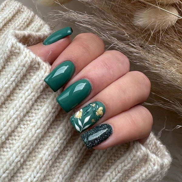 12 Sizes-24 Pcs Press On Nails W1408