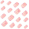 12 Sizes-24 Pcs Press On Nails JP4296
