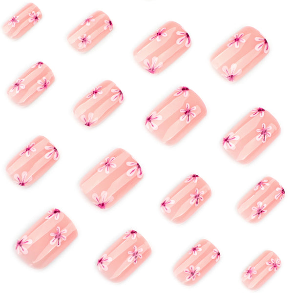 12 Sizes-24 Pcs Press On Nails JP4296