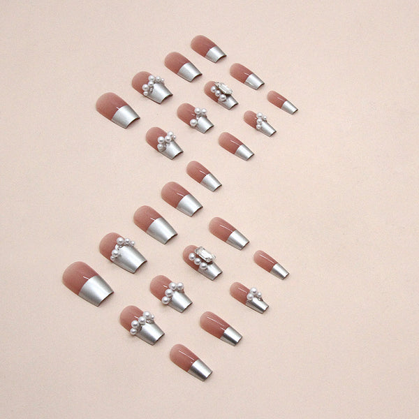 12 Sizes-24 Pcs Press On Nails Z807