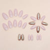 12 Sizes-24 Pcs Press On Nails W1112