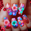 12 Sizes-24 Pcs Press On Nails Y986