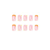 12 Sizes-24 Pcs Press On Nails JP1807